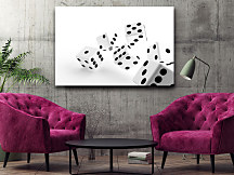 Obraz Hracie kocky s bodkami zs1325